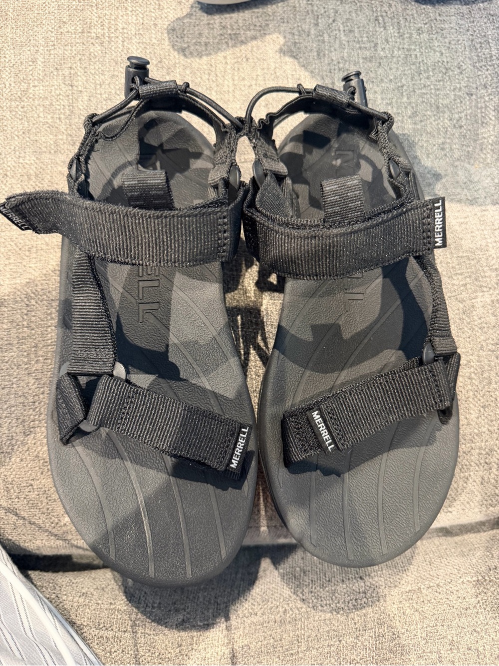 Merrell Womans Black Outdoor Sandals